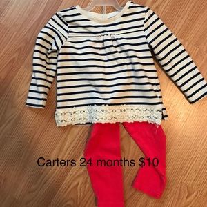 24 month carters outfit